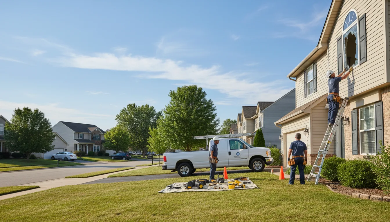 Expert window installer providing residential service in Granite Quarry, NC